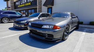 Installing Greddy Trust Intercooler on the R32 GTR #turbo