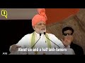 pm modi unveils 64 foot tall statue of sir chhotu ram in rohtak haryana the quint