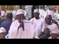 governor babajide sanwolu at the 85th birthday of chief rasaq okoya