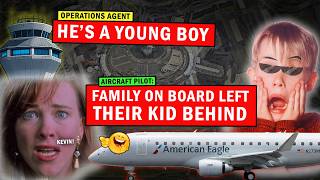 Son Didn't Get on the Flight! | Family Reports Missing Kid On Board (real, not movie)