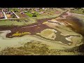 wetland of oropos attica greece 4k ~Υδροβιότοπος Ωρωπού~