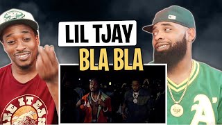 AMERICAN RAPPER REACTS TO -Lil Tjay - Bla Bla (feat. Fivio Foreign) (Official Video)