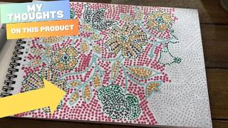 Lifelines FlowArt Trending Activity Pads | Dot By Letter | Coloring Books For Adults
