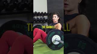 Get A BIGGER BUTT With The Barbell Hip Thrust #shorts