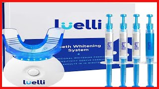 LUELLI Teeth Whitening Kit with LED Light, 35% Carbamide Peroxide, Teeth Whitening Gel