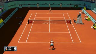 AO Tennis 2 - Coco Gauff vs Simona Halep - PS5 Gameplay