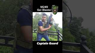 M249 Gel Blaster Gun | Insane Firing Power!😁🔫 #gelblaster #shorts