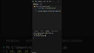Javascript array filter method in telugu 2023
