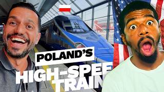 Poland's 1st CLASS HIGH SPEED TRAIN | American Reacts