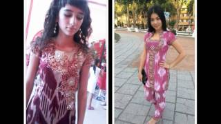 Atlas va adras kelin liboslari