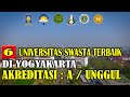 6 UNIVERSITAS SWASTA TERBAIK DI YOGYAKARTA, AKREDITASI : A / UNGGUL