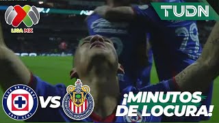 ¡ANTUNA HACE DOBLETE EN MINUTOS DE LOCURA! | Cruz Azul 3-0 Chivas | CL2024 - Liga Mx J10 | TUDN