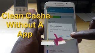 Clear Samsung Galaxy or Android cache without special App