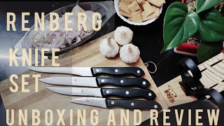 Renberg Knife Set | Unboxing and detailed Review [Mal]