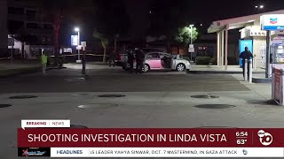 Police investigate shooting at Linda Vista gas station