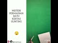 Misteri permainan batu gunting kertas