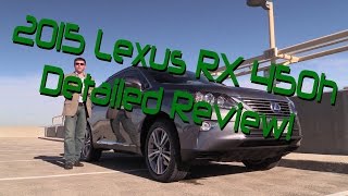 2015 Lexus RX 450h Hybrid Detailed Review and Road Test