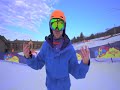 Blippi Learns How to Snowboard   Winter Outdoor Activities for Children