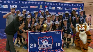 2015 CUNYAC Women's Community College Volleyball Finals: Queensborough vs. Kingsborough CC