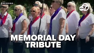 Memorial Day ceremony honors fallen veterans in Redding
