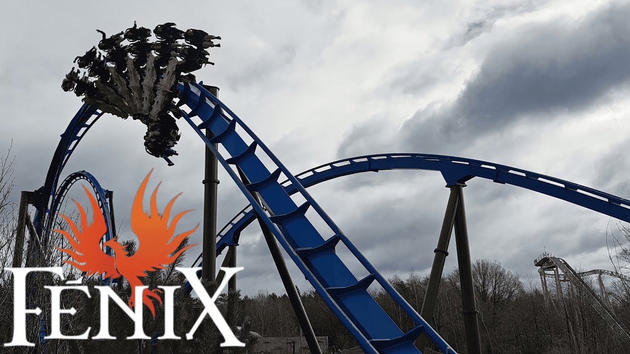 Fenix Off-Ride Footage | Toverland | Non Copyright 4K 2023 - YouTube