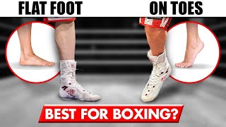 Boxing Footwork | Flat Footed Vs On Toes (Pros & Cons)