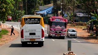 Nandanam SRS M4Six HolyMariya City Boy Kudajadri Iritty Kannur Thalassery Buses Mass Driving HD