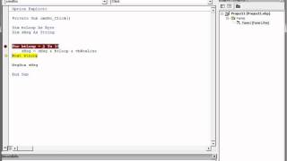 VB6 Tutorial 016 - For Loops