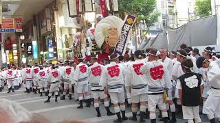 熊本地震復興支援「戸畑祇園大山笠」幟大山笠が下通アーケードに！