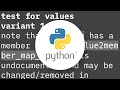 How do I test if int value exists in Python Enum without using try/catch?