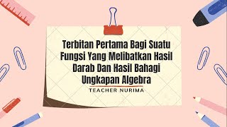 2.2 TERBITAN PERTAMA HASIL DARAB & BAHAGI