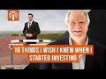 16 things I wish I knew when I started investing | PODCAST