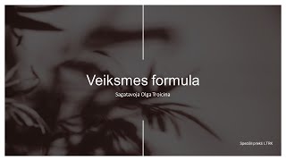 Veiksmes formula