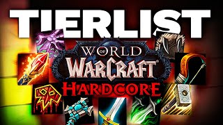 Las CLASES más FÁCILES y DIFÍCILES en WOW HARDCORE