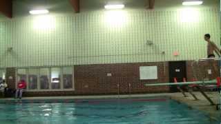 Henry Forward Dive Twister at Monmouth College November 2012