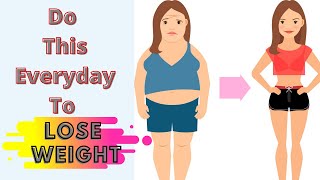 How To Lose Weight Naturally At Home Without Exercise!