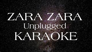 Zara zara Unplugged Karaoke | contact whatsapp track new version | HINDI SONG LYRICS