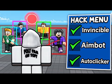 TROLLING With FAKE HACKS In Roblox BLADE BALL..