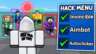 TROLLING With FAKE HACKS In Roblox BLADE BALL..