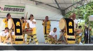 山田境田虎舞 No1　海と大地の復興フェスタ2012