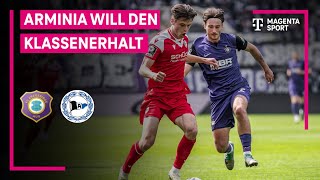 FC Erzgebirge Aue - DSC Arminia Bielefeld, Highlights mit Live-Kommentar | 3. Liga | MAGENTA SPORT