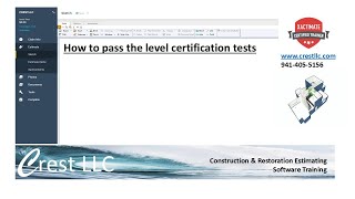 Xactimate_Tips to passing the Certification Exams Update 2025