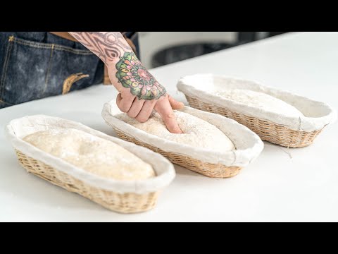 How do you know when bread is proofed first rise?