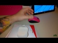 microsoft 3500 mouse unbox u0026 bluetrack technology test