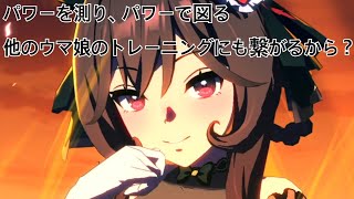 【ウマ娘】ジェンティルドンナ【育成イベント】パワーを測り、パワーで図る 他のウマ娘のトレーニングにも繋がるから？