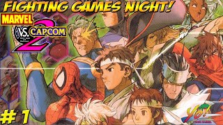 Fighting Games Night: Marvel vs Capcom 2! Part 1 - YoVideogames