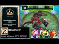 Insane 10,000+ HP Cho'Gath 1 shots anyone with Decapitator/Radiant Virtue (200%+ Increased Ult Dmg)