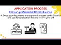 lto driver s license application guide requirements and procedure