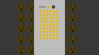 Find the different emoji in 15 seconds #trending #emojichallenge #emoji #mindset