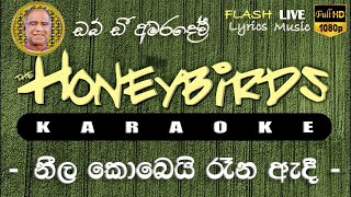 Neela Kobei Rana Adi Karaoke (Without Voice) නීල කොබෙයි රෑන ඇදී කැරෝකේ